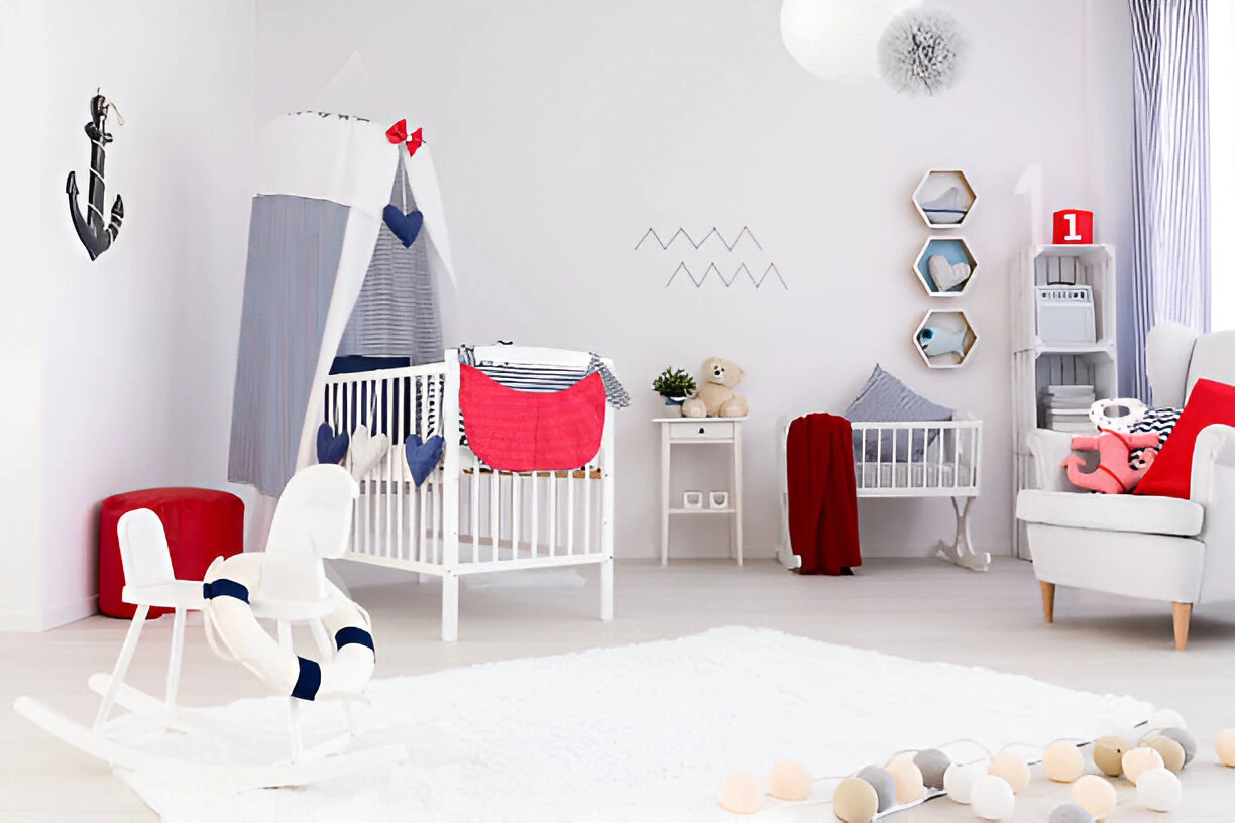 5 Stylish Cribs for Small Spaces