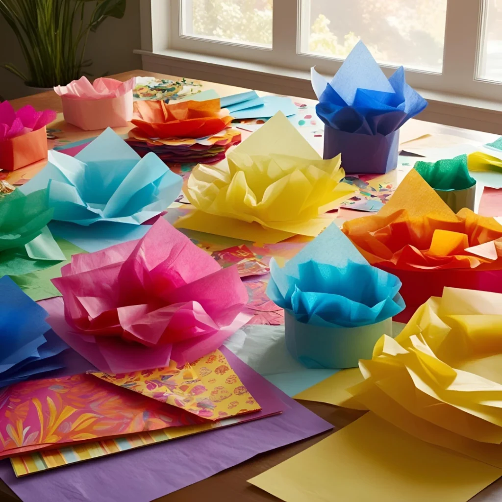 Decor Tissue Paper vs. Thicker Papers 