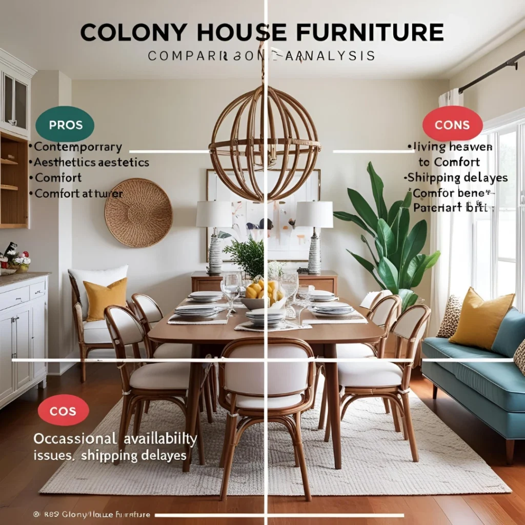 Pros and Cons of Colony House Furniture 