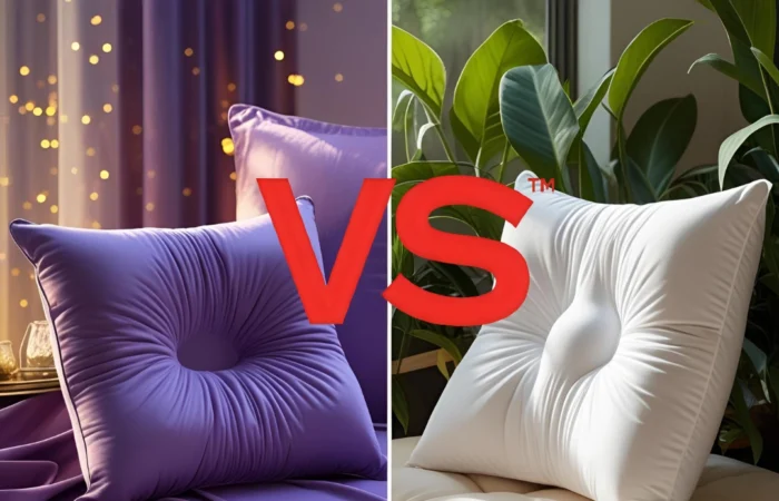 Purple Harmony vs Coop Pillow