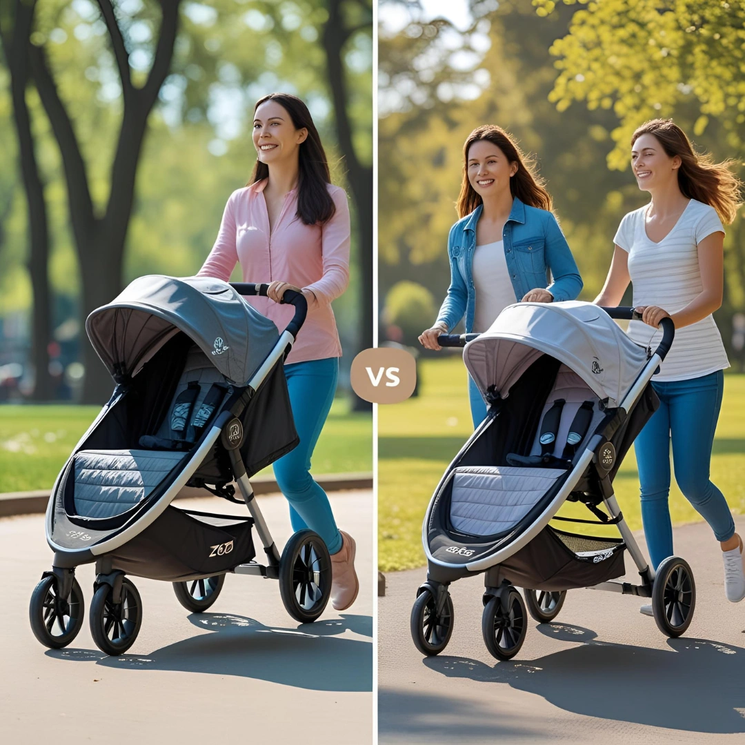 Baby Jogger vs Zoe Double Stroller