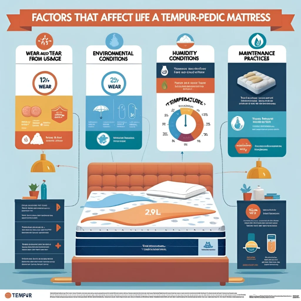 Factors That Affect the Life of a Tempur-Pedic Mattress