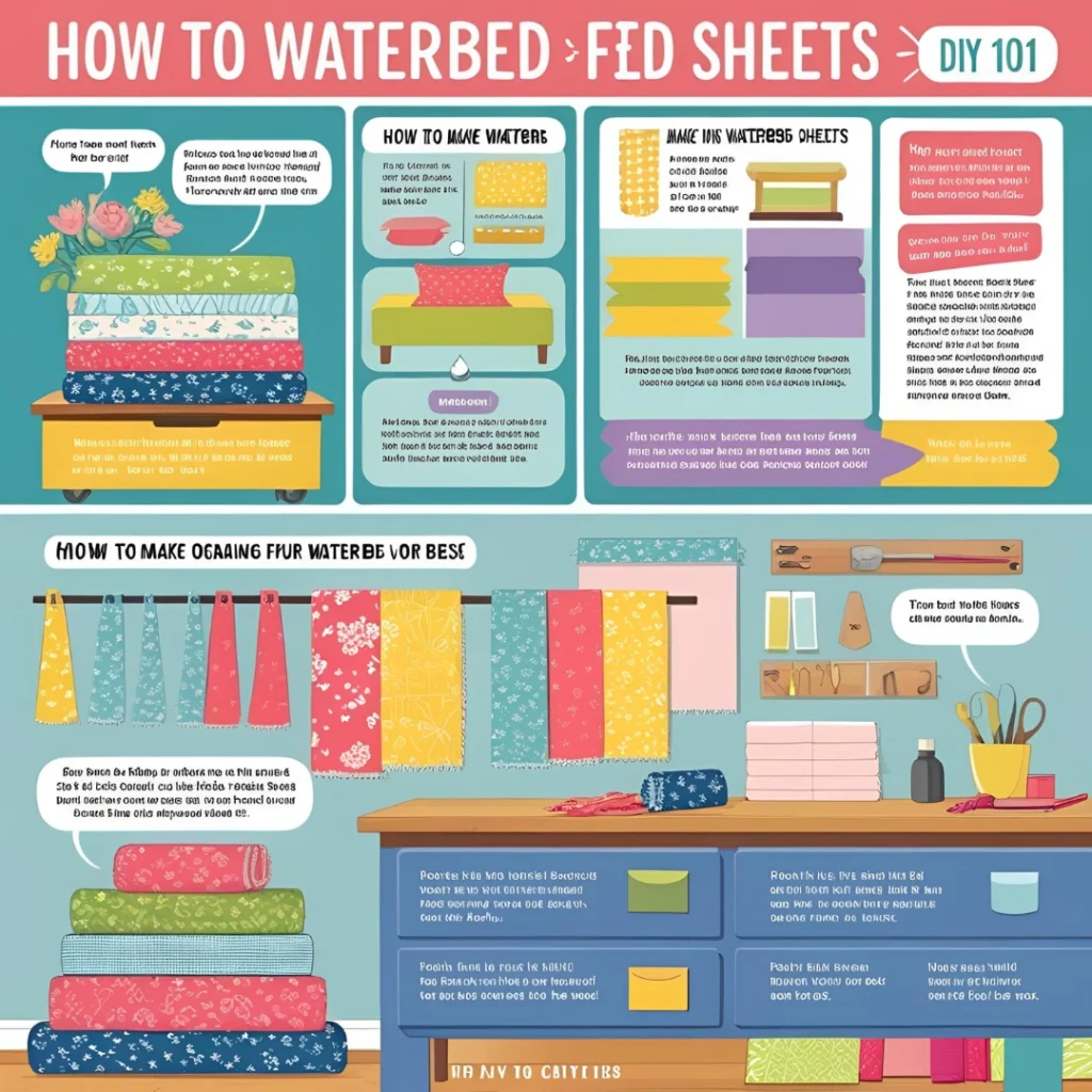 DIY 101 – How to Make Waterbed Sheets at Home 