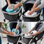 Clean Bugaboo or Cybex Gear