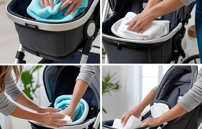 Clean Bugaboo or Cybex Gear
