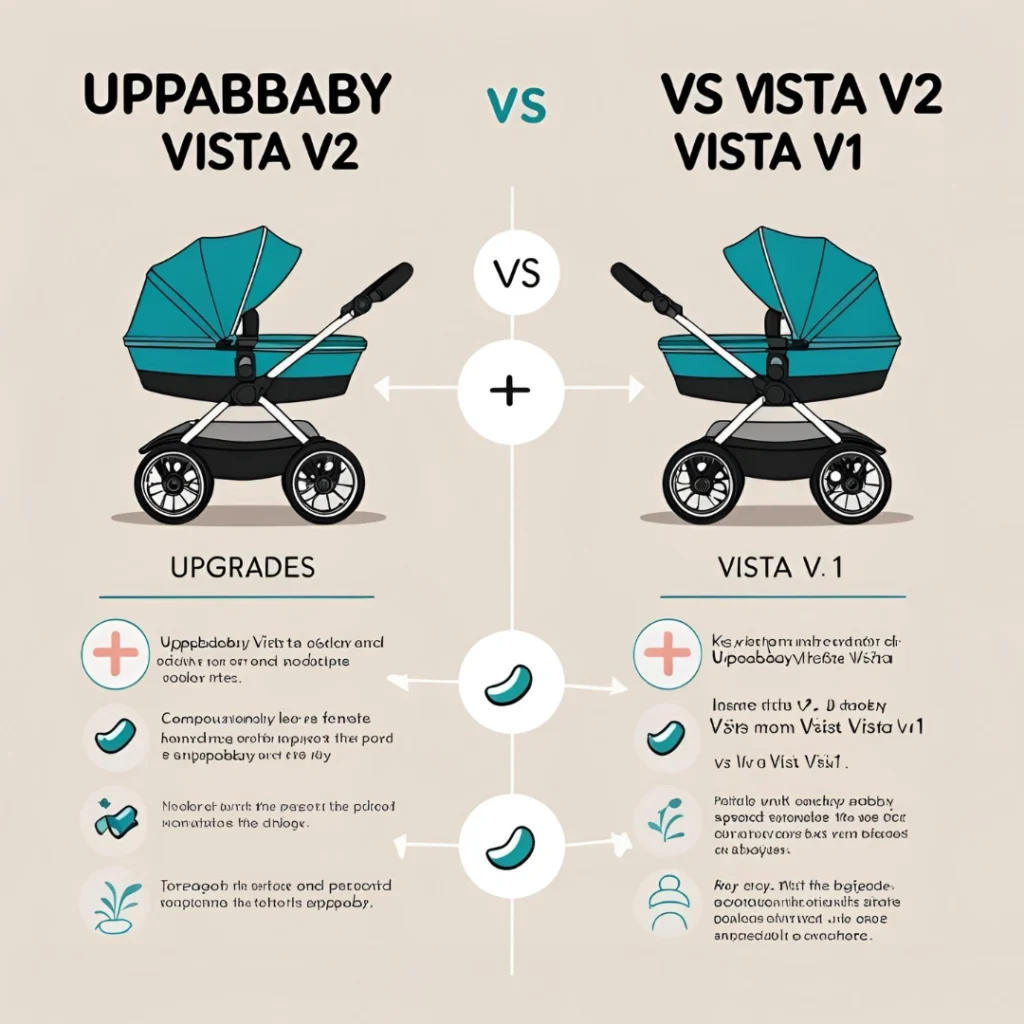 UPPAbaby Vista V2 vs Vista V1 